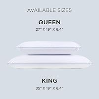 Vista 12 de Tempur-Pedic TEMPUR-Cloud - Almohada de enfriamiento doble, tamaño Queen, blanca