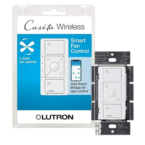 Lutron Caseta Smart Fan Control 4-Speed