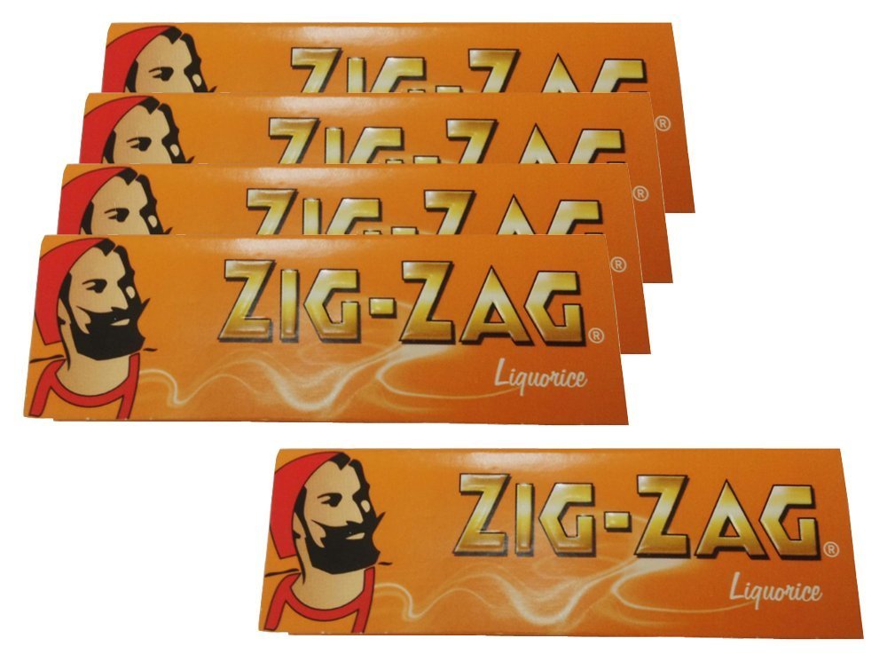 Amazon | zig-zag ジグザグローリングペーパー #78881 リコリスx5p 手 