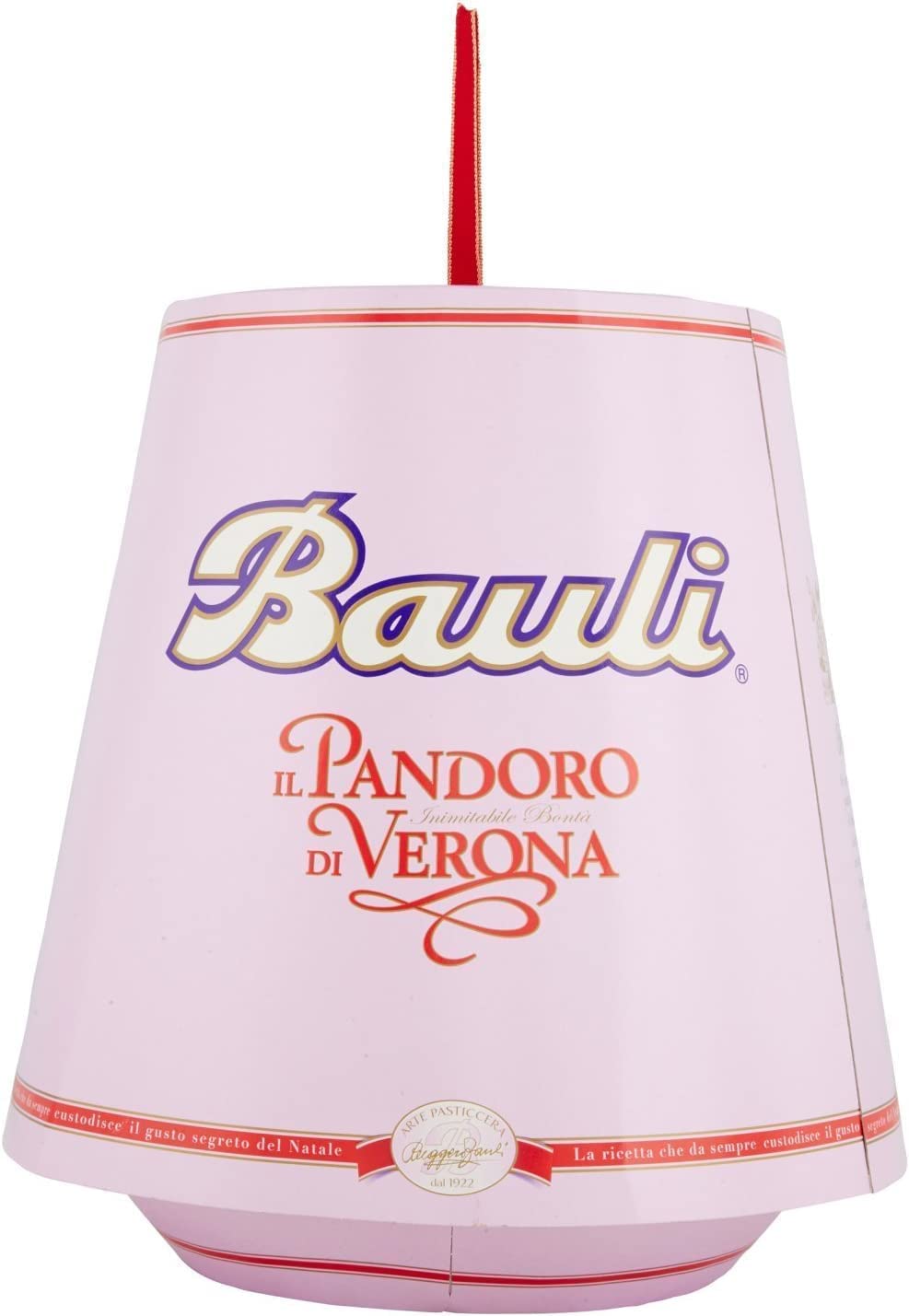 4x Bauli Il Pandoro di Verona Tradizionale weich pandoro mit Puderzucker 700g