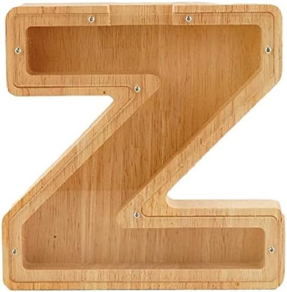 Wooden Alphabet Letters Craft MDF Alphabets Cutouts Wooden Letters for DIY Art Painting Engraving Scrapbooking Home Decor School Projects Wall Decoration Personalized Name Signs (Z)-picture-11