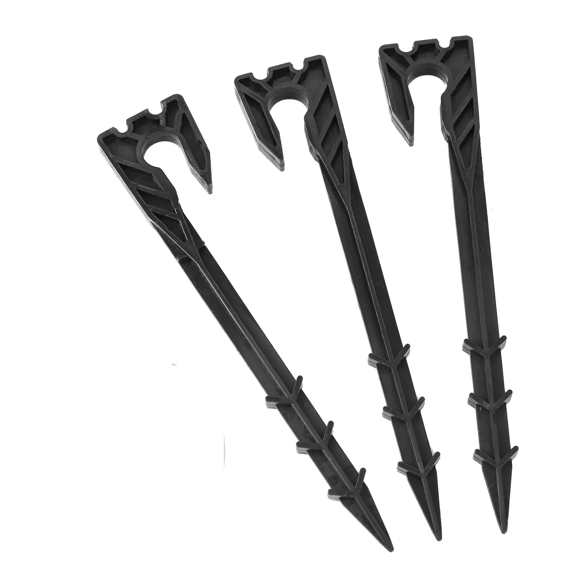 Supporto for tubo flessibile da giardino da 16 mm, supporto for steli fissi da 19 cm, inserimento di connettori for irrigazione a terra da 3/5 mm e 4/7 mm, 1 pezzo