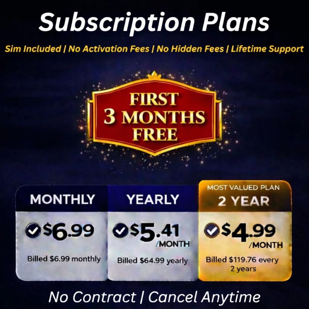 GCTECH B2 Magnetic GPS Tracker for Cars – Try 3 Months Free, Cancel Anytime. 4G LTE Car Tracker w/ 3000 Days Battery, Real-Time 10s Updates, 1-Year History, Global Coverage Starts from $4.99/Month