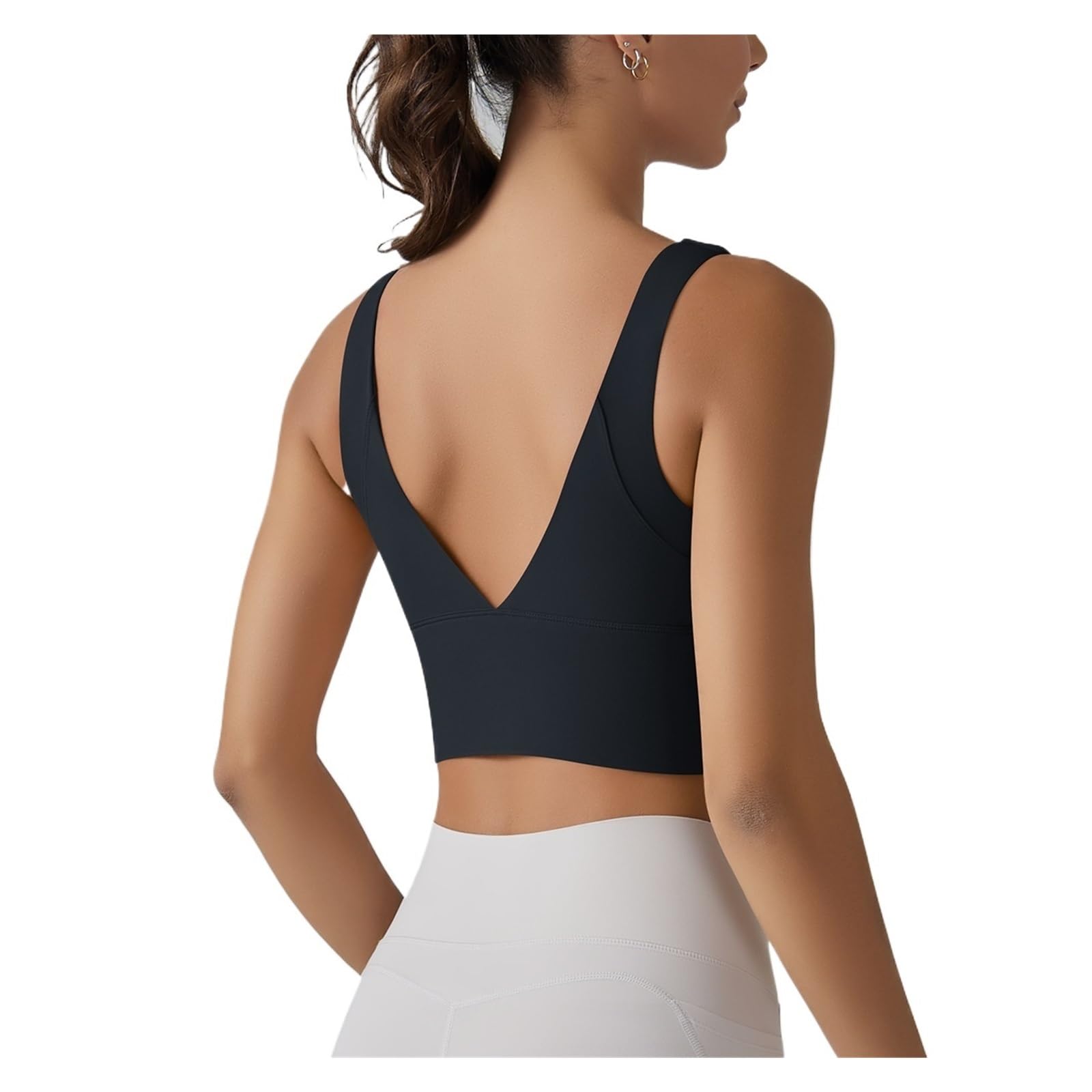 Top da Yoga Canotta da Yoga, Abbigliamento Sportivo, Reggiseno Donna, Push-up Fitness, Canotta Sportiva Corsa, Top Palestra Traspiranti