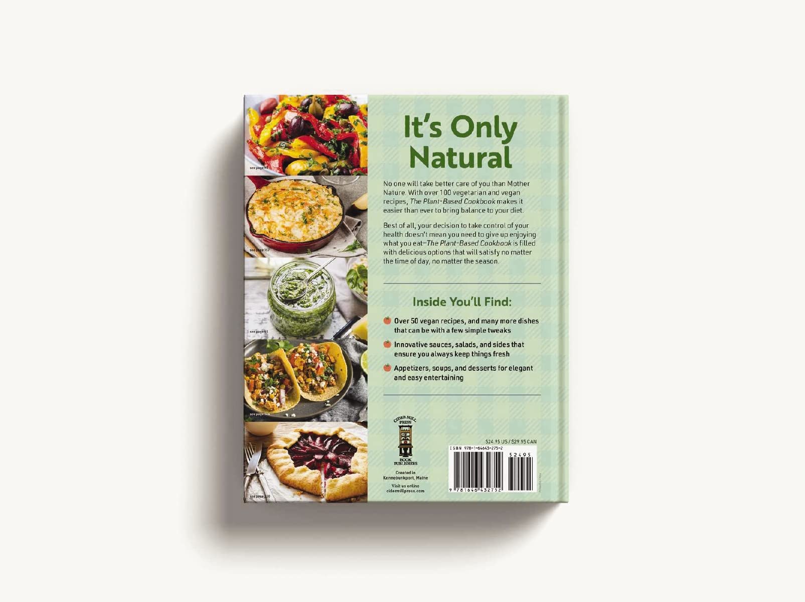 The Plant-based Cookbook: Over 100 Delicious, Wholesome Vegan and Vegetarian Recipes