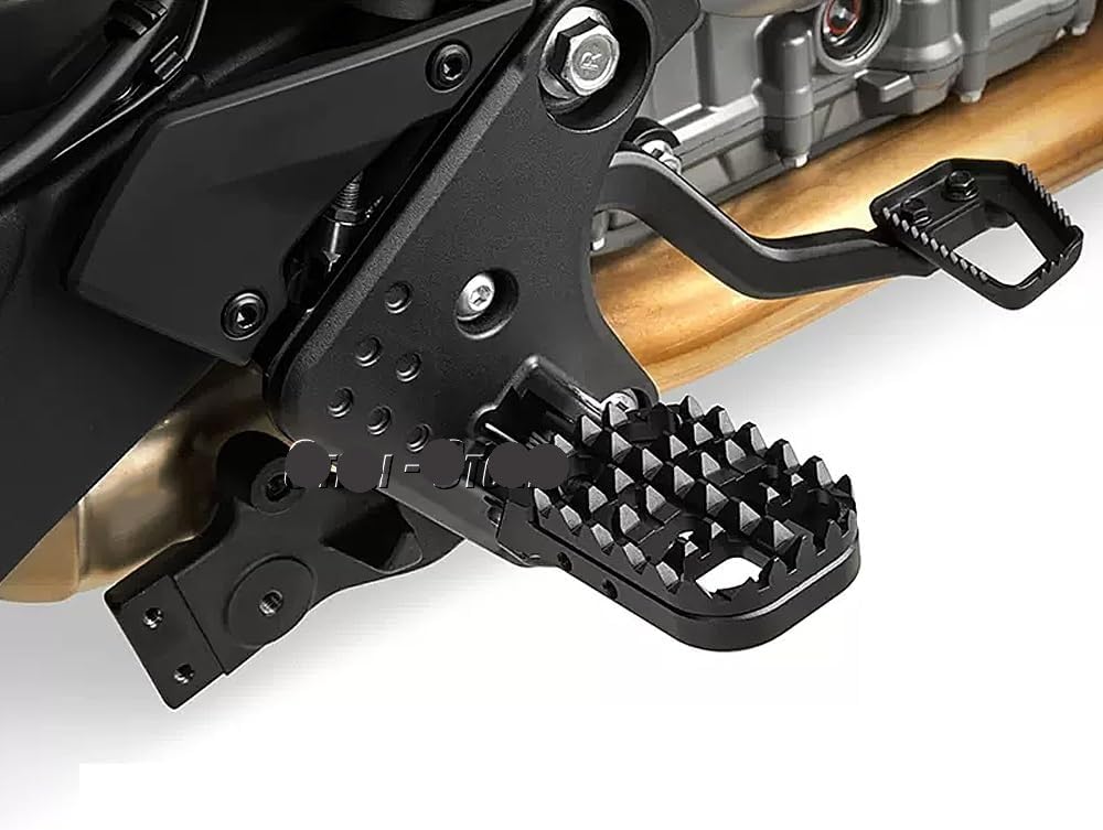 Motorcycle Footrests Motorcycle Accessories CNC Front Footrest Adjustable Extend Foot Pegs Foot Rest for 800MT