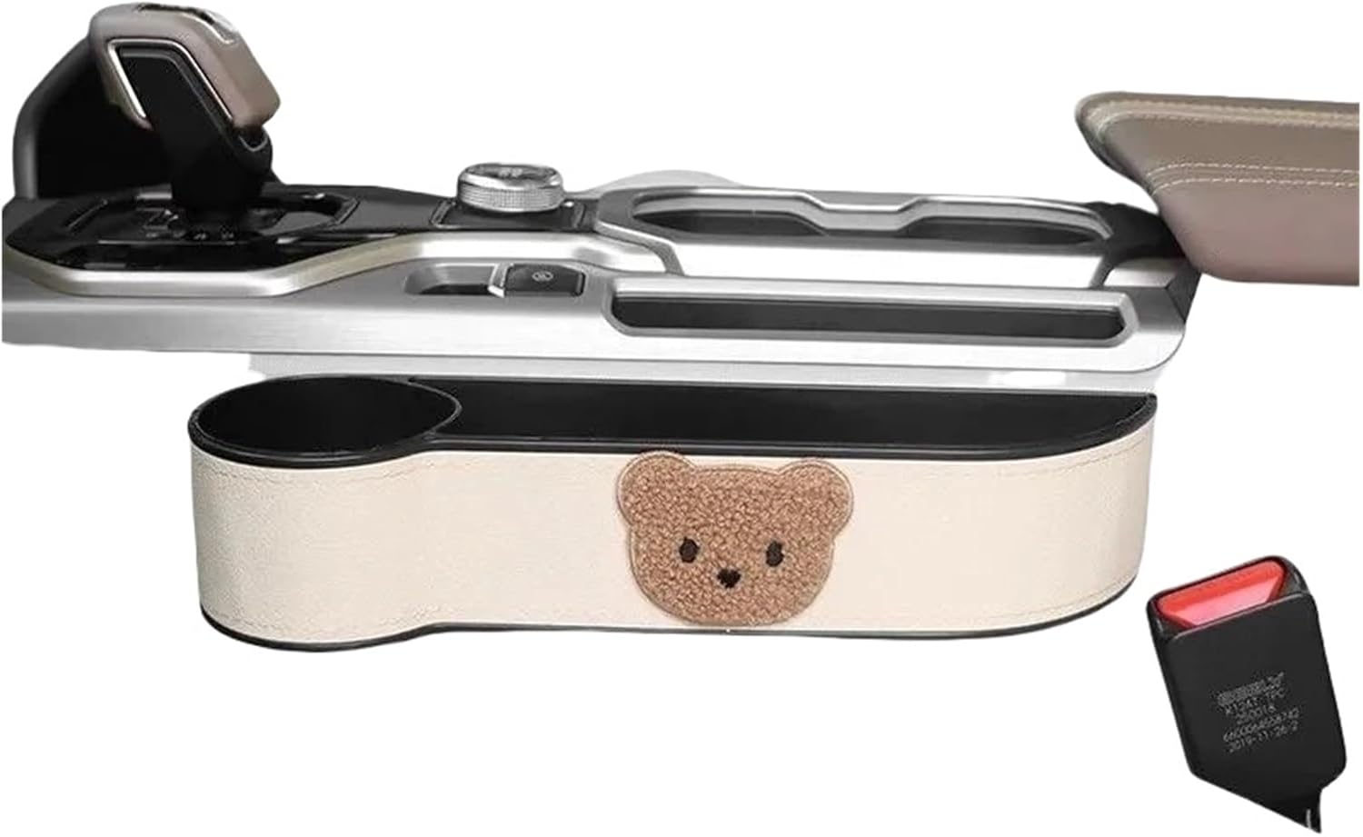 かわいいクマの車用シート隙間収納ボックス 多機能