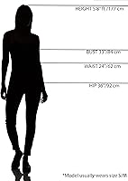 Vista 4 de Calvin Klein Top sin mangas con cuello dividido para mujer