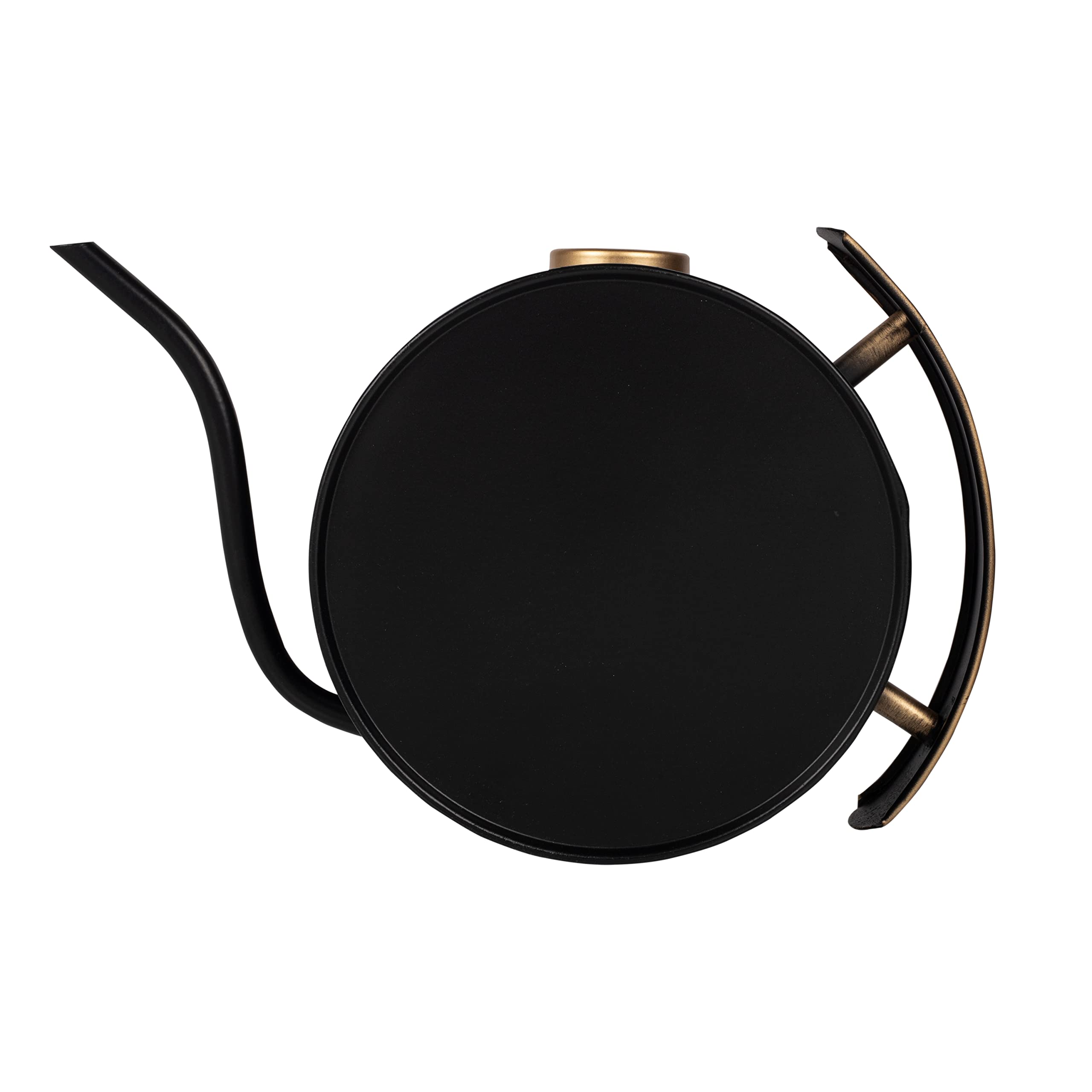 Klassic 2 Litre Metal Watering Can (Black) | Indoor Outdoor Watering Can | Watering Pot for Home Gardening, Plants Watering, Circle in Shape (B0BYS99Y6K) Amazon Price History, Amazon Price Tracker