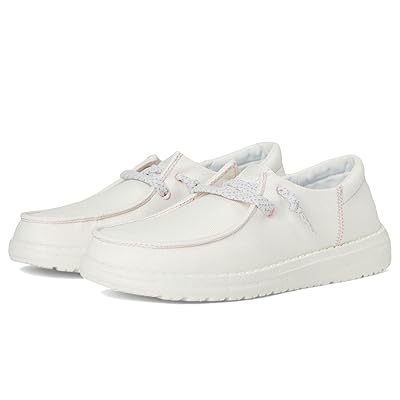 Hey Dude Kids Wendy Funk Friendship Lace (Little Kid/Big Kid) Girls Shoes Cream