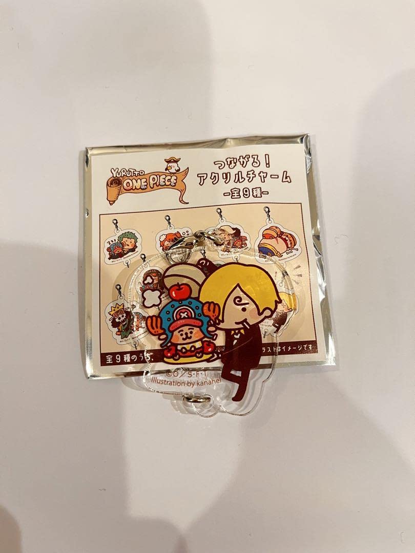 Amazon.co.jp: カナヘイコラボ YURUTTO ONE PIECE アクリルチャーム 