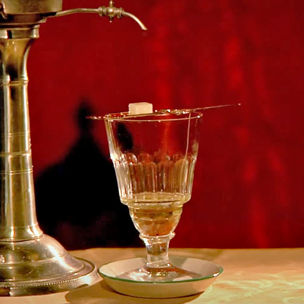 Absinth Maison ALANDIA | Gold prämierter Absinthe aus Deutschland | Traditionelle Rezeptur | Mit 16 Kräutern destilliert | 70% Vol. | Handverkorkte Flasche | (1x 0,7 l)