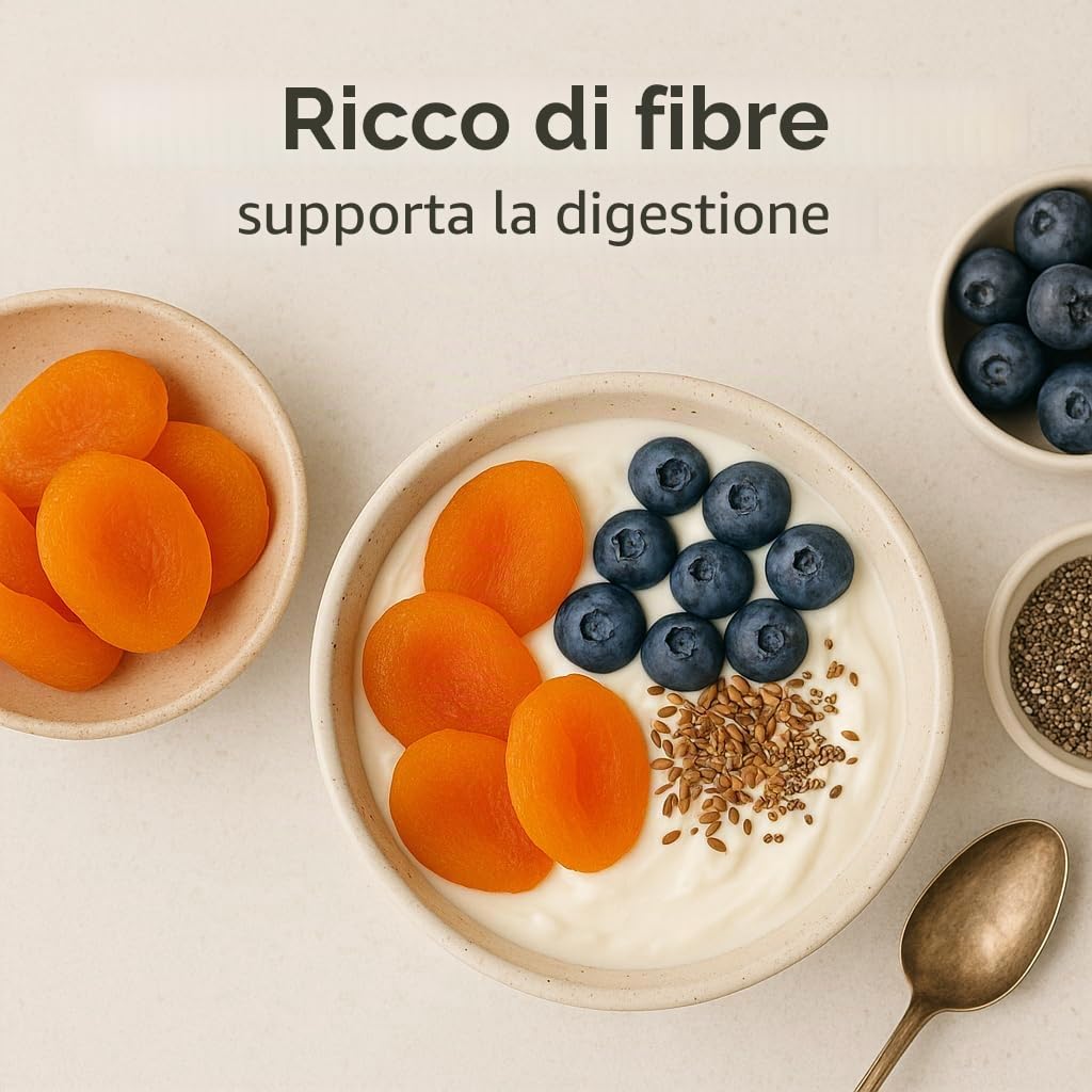 POSH Albicocche essiccate, 5 kg, naturali non zolfate | Morbidi e succosi, senza zuccheri aggiunti, naturali e non zolfati, ideali per cereali, yogurt e come snack
