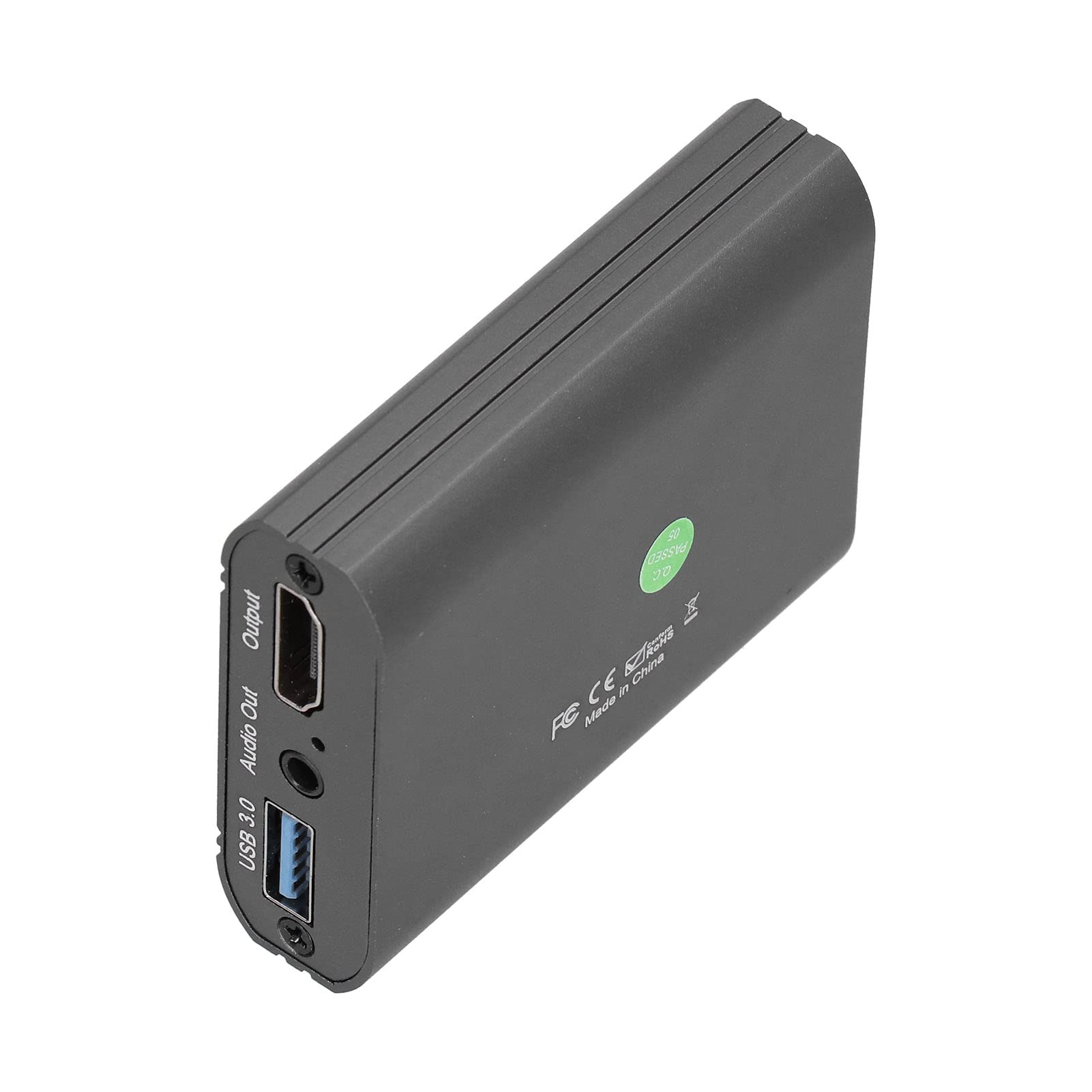 Carte de Capture d'interface multimédia HD Carte de Capture vidéo Portable USB 3.0 avec entrée Audio Entrée 4K Sortie 1080P pour l'enregistrement d'enseignement en Streaming en