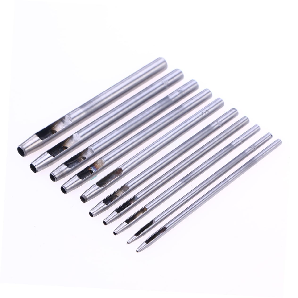 Uonlytech 30 Pièces Trou en Cuir pour Les vêtements perforateur Ceinture pour Cuir Sangles poinçon de Ceinture Outils Coupe-poinçon perforateur de e Trou de poinçon des Produits
