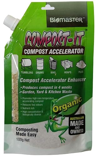 Compost-It Compost Accelerator/Starter 100g Spout Pack for All Composting Systems,