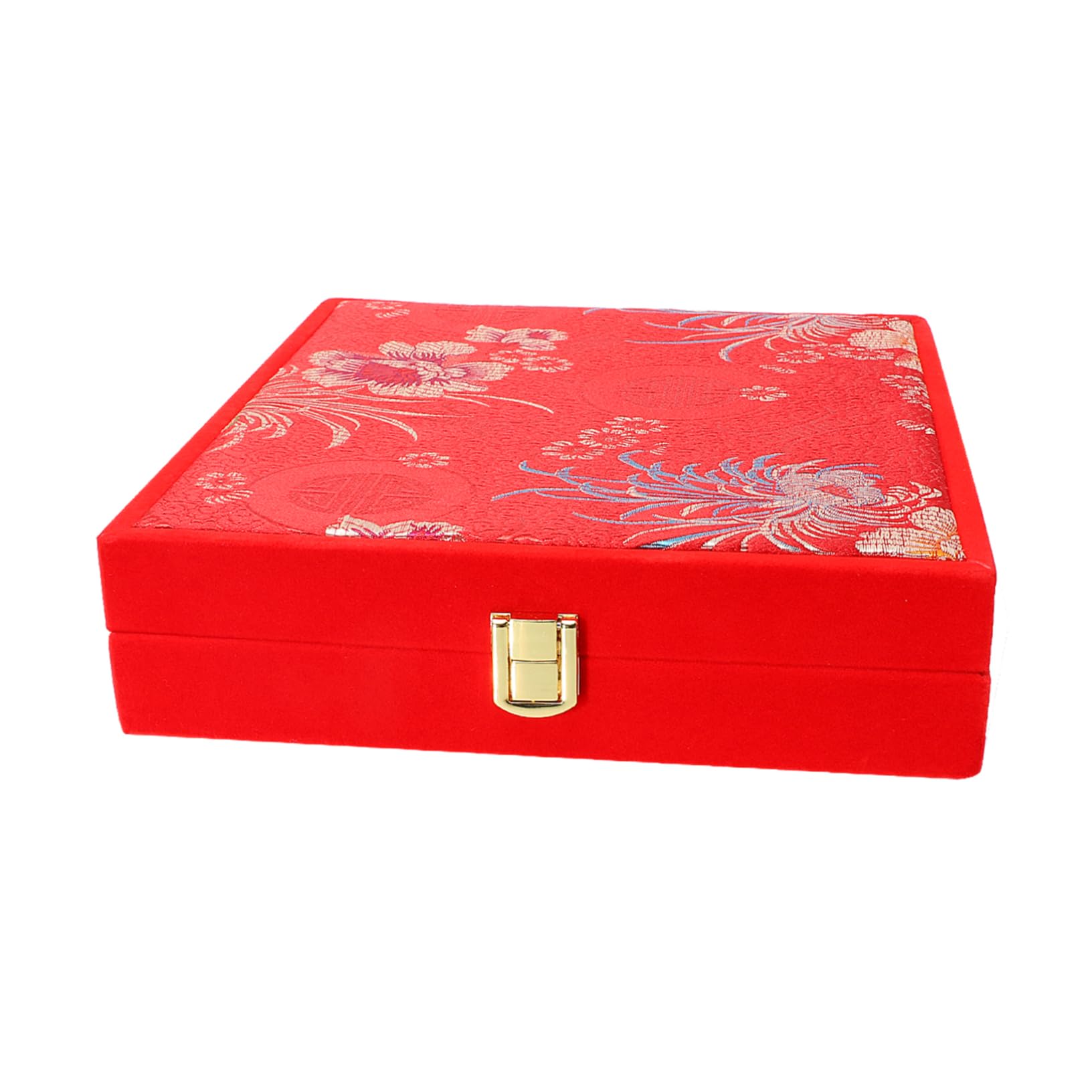 Boîte à bijoux de style chinois rangement pour bracelet rigide