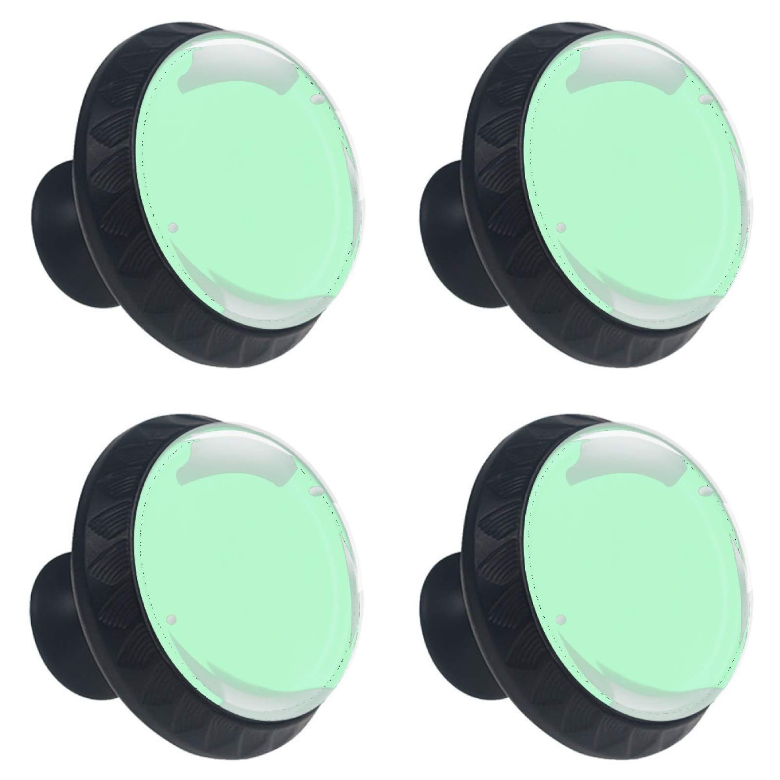 Bouton de tiroir en cristal pour réparer et embellir une commode usée de salle de bain