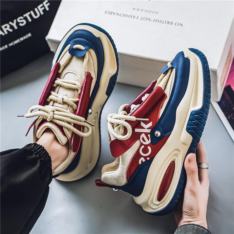 Image of Men's Casual Sneaker Shoes Synthetic Soft Cushioned Insole Extra Grip Anti Skid Comfortable Lightweight Durable for Gym, Workout, Walking & Everyday