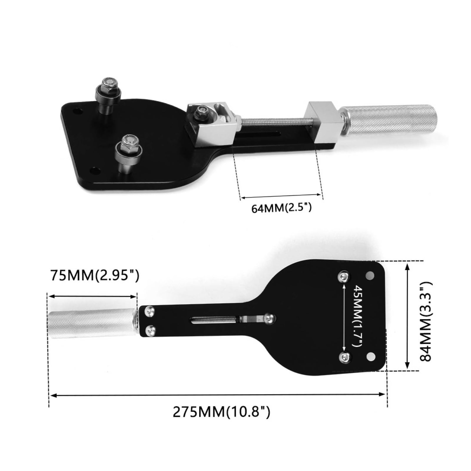 Kompakt Ölfilter-Schneider | Einstellbar, Ölfilterschneider, hochfest, Ölfilterschneider mit Innensechskantschlüssel, für Werkstatt, Garage,