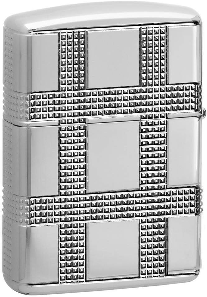 Zippo Flame Lighters Chrome Chrome