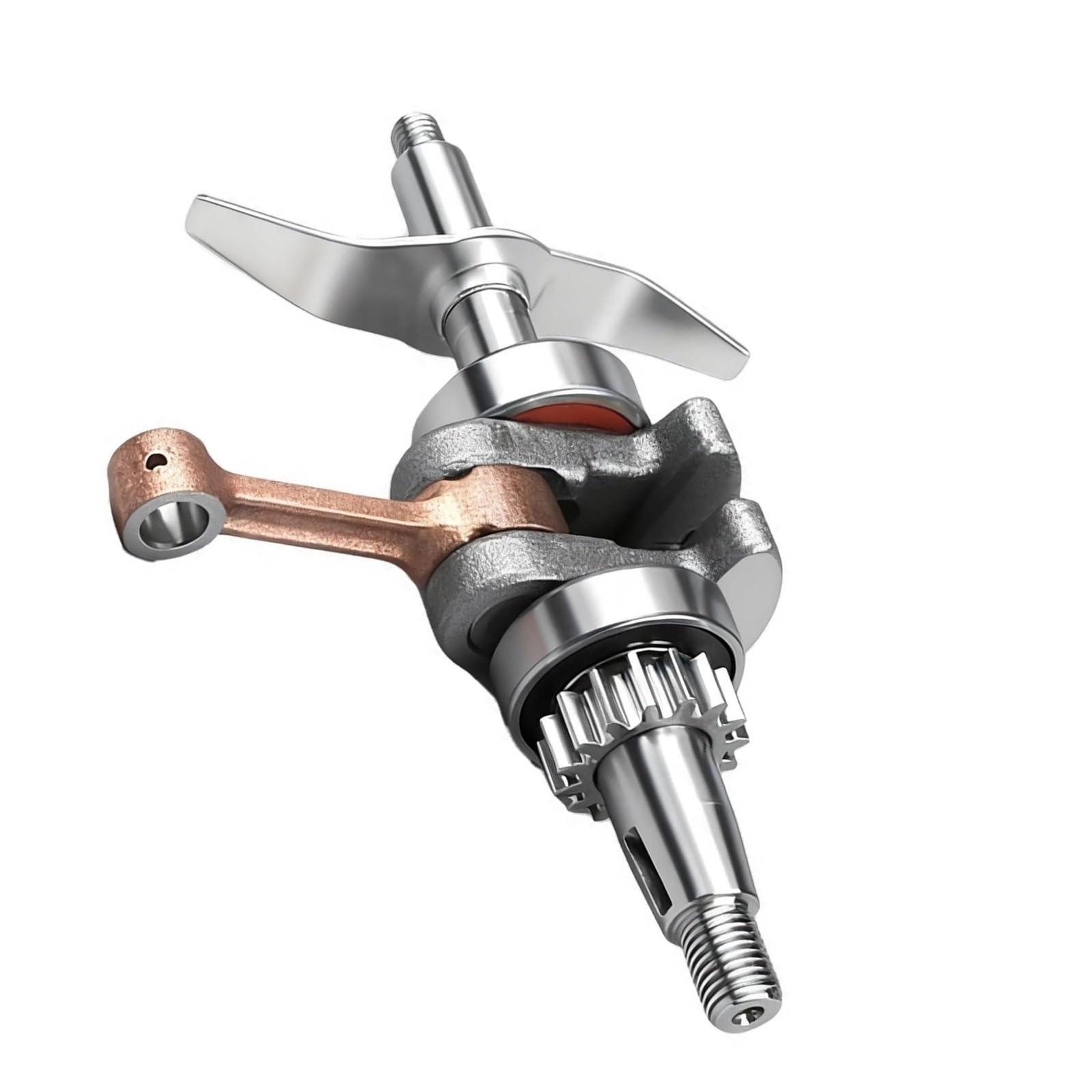 WANGLCNSDB Piezas de cortadora de césped Cigüeñal 139F Apto Fit For cortacésped de Cuatro Tiempos 139, Conjunto de biela y cigüeñal, Accesorios Fit For cortadora de césped.