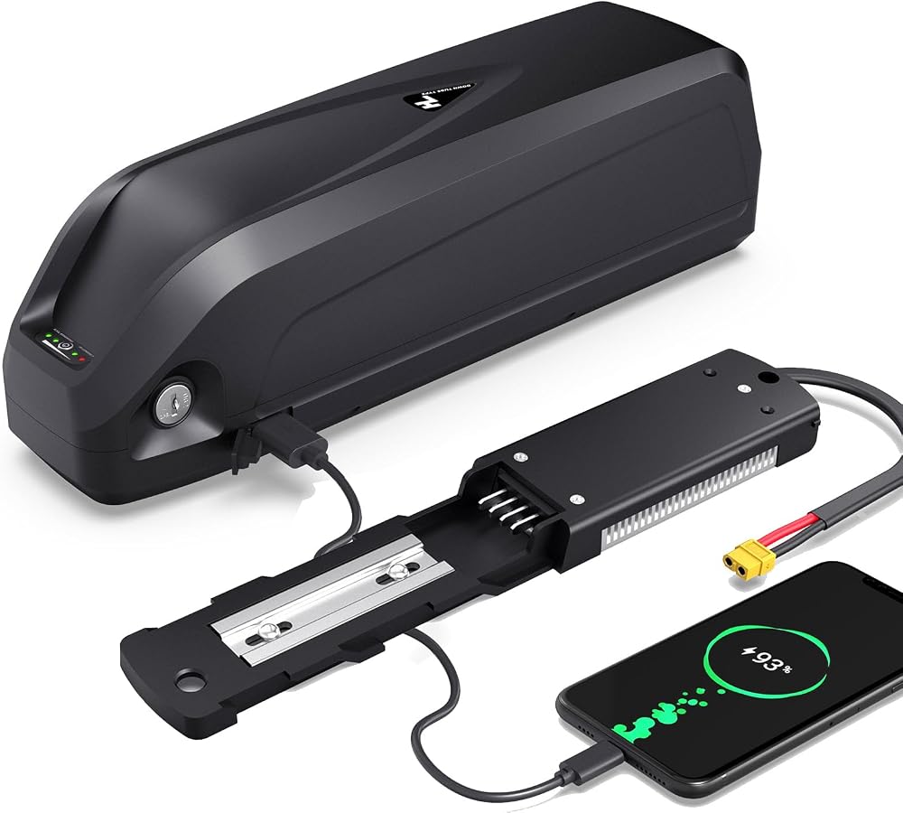 36V Hailong Ebike Batterie 20Ah Down Tube Batterie de vélo électrique, Fit pour Kit de Conversion
