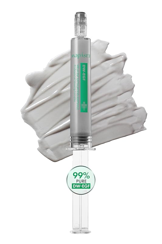 Sérum facial esfoliante Easydew Mela EGF com própolis de abelha-preta, niacinamida, AHA, BHA e LHA, embalagem com bomba, aproximadamente 8 mL