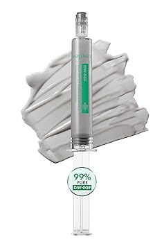 Easydew Mela EGF Exfoliating Ampoule - Age-Defying Face Serum with Black Bee Propolis, Niacinamide, AHA, BHA & LHA - Korean Skin Care for Pore Buildup & Skin Barrier Repair Pump, 0.27 fl oz