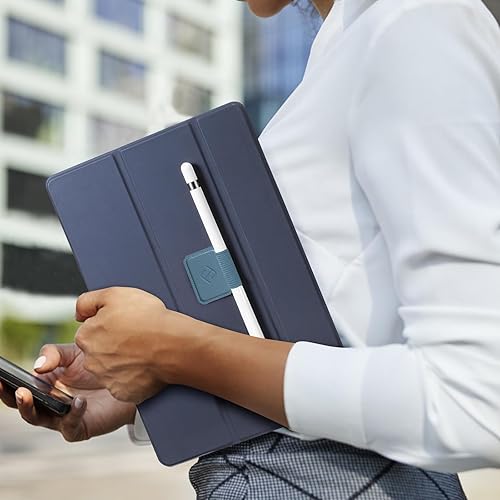 Miniatura 7 de Fintie Paquete de 4 soportes para lápiz Apple Pencil Pro, Apple Pencil (USB-C 1 2 generación) y lápices capacitivos, funda elástica de piel