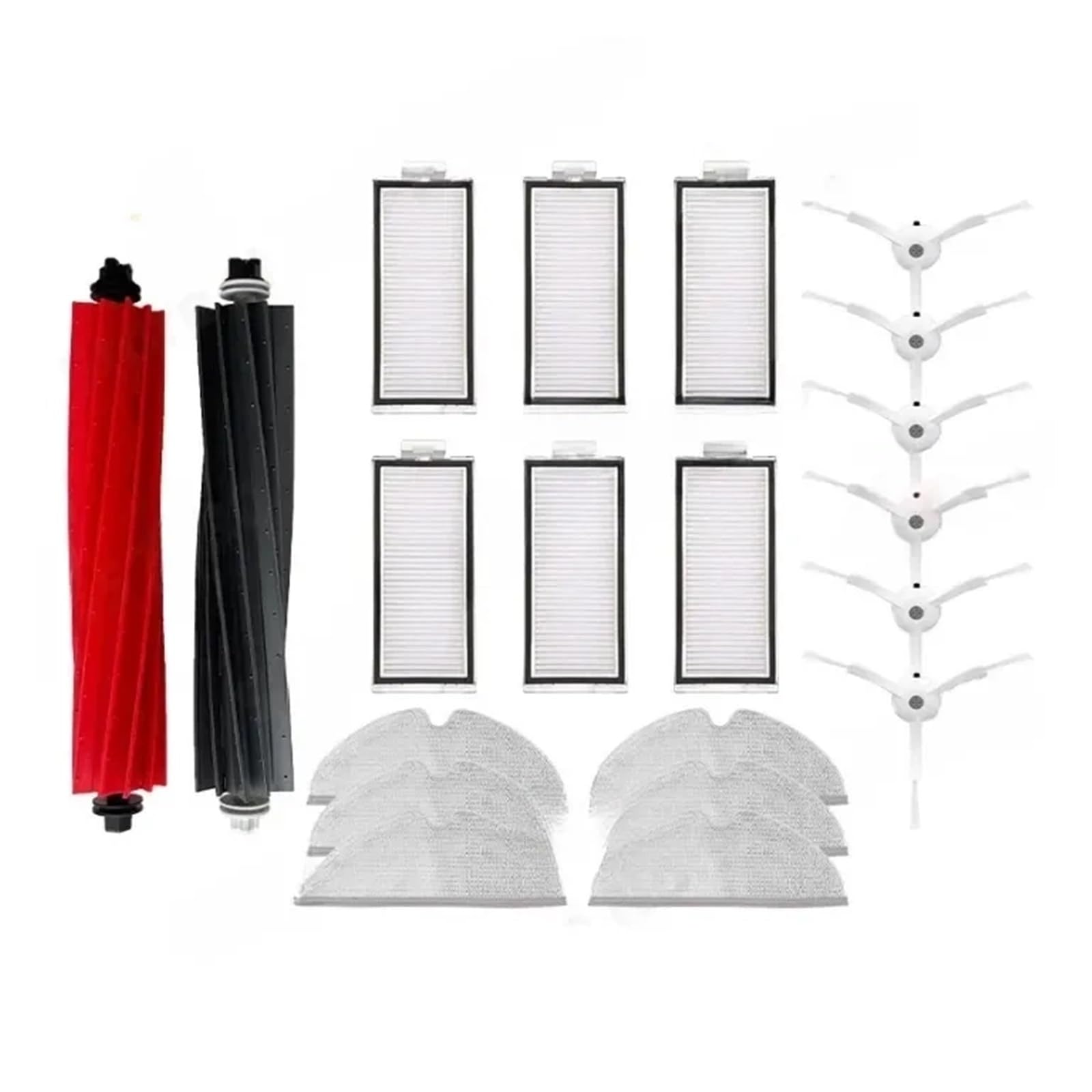PORRSYDCD Main Side Brush Filter Mop Dust Bag Robot Vacuum Cleaner Accessories，Compatible With Roborock Q8 Max / Q8 Max Plus / Q5 Pro Plus Spare Parts(Set 5)
