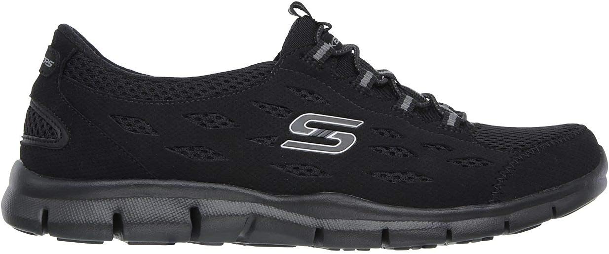 Skechers Women's Gratis-Going Places Fashion Sneaker, Black, 7.5 M US - Image 8