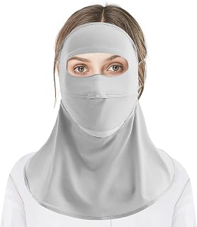 Cobertura facial com proteção UV | pesca Mauqe - Cobertura facial refrescante, proteção facial à prova vento SPF50+, proteção facial respirável para motocicleta, caminhada, Aferzov