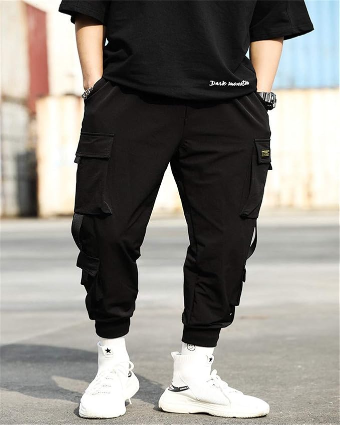 Tasty Life Pantalones Harem para Correr Pantalones De Hip Hop De Primavera  para Hombres Pantalones Deportivos Multibolsillos Negros Monos Callejeros  De Moda Casual: Amazon.es: Ropa