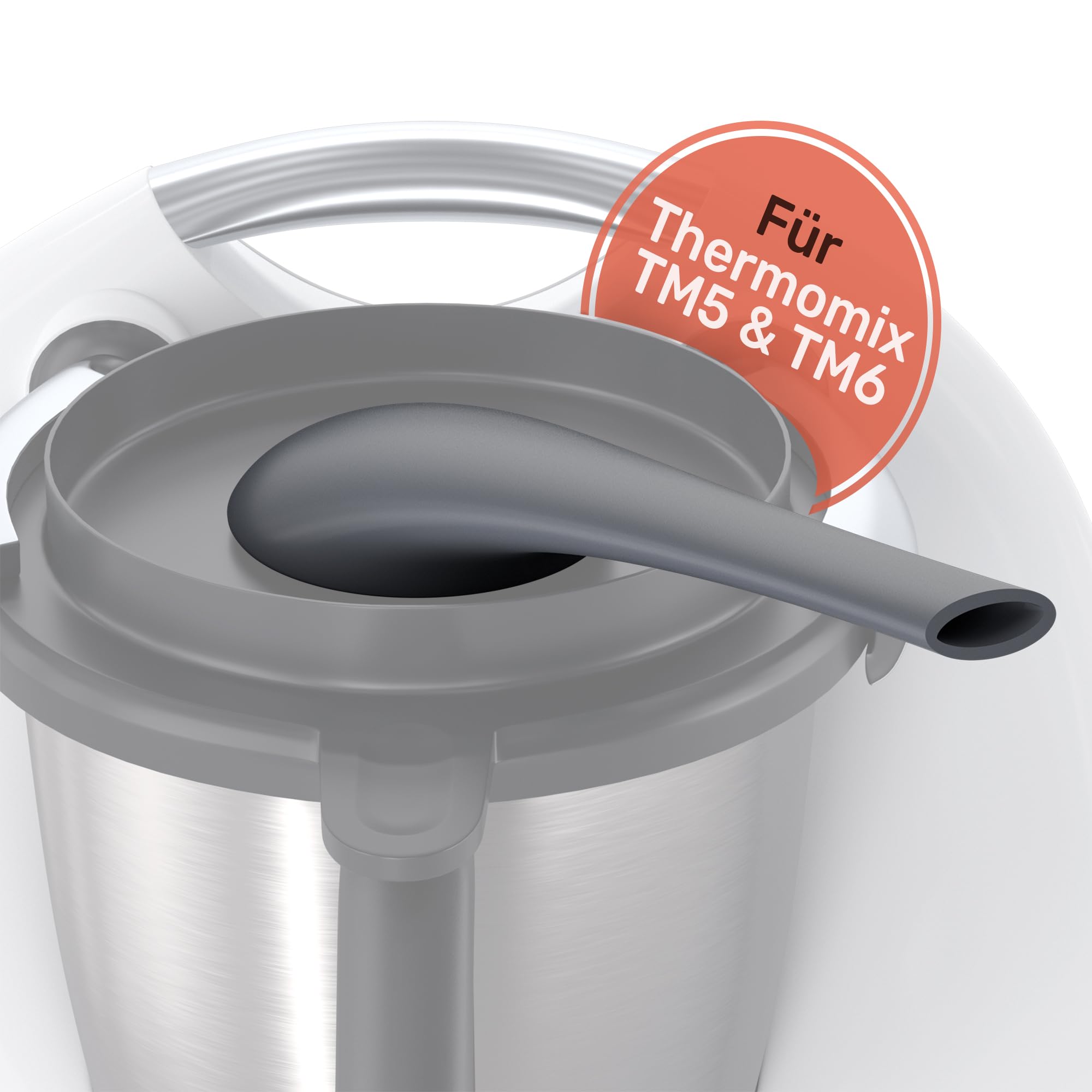 Przekierowywacz pary dla Thermomix TM5 TM6 | EXTRA DŁUGI | Odprowadzający parę do szafek wiszących Ochrona | Akcesoria do przekierowywania pary dla TM-5 TM-6