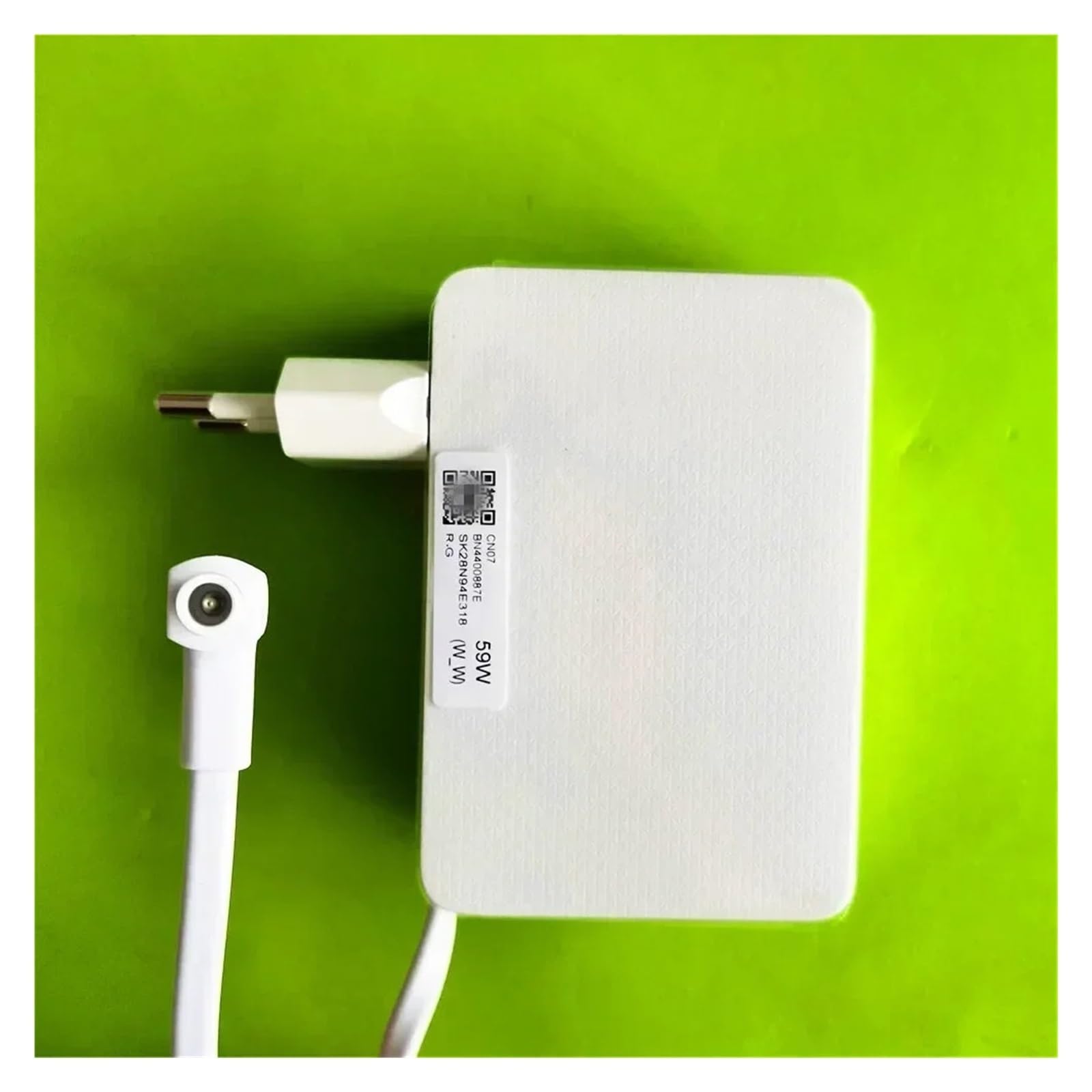Cavo Adattatore TV A5919_KPNL BN44-00887E 19 V 3,10 A 59 W Bianco Alimentatore, Compatibile Con Samsung, Connessioni Display: S34J550WQU, C32F391FWN, U32J590UQN, LC32JG56Q Cavo Coassiale