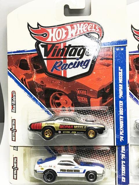 Amazon.co.jp: ホットウィール VINTAGE RACING 4台セット ミニカー 