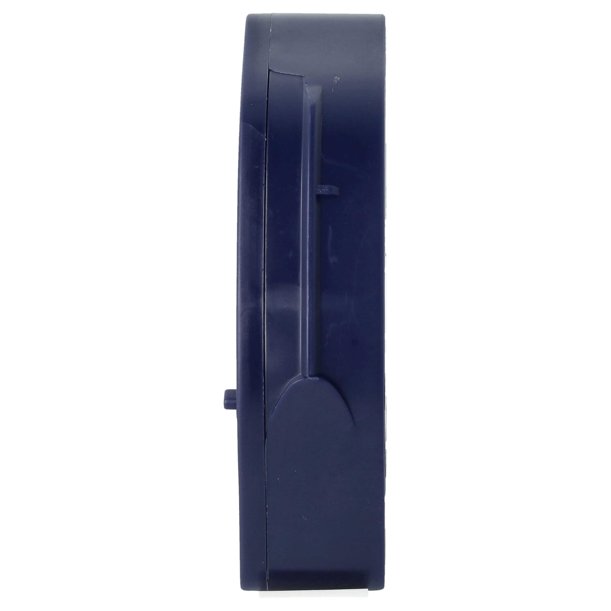 vhbw 50x Cassetta nastro in plastica sostituisce Dymo S0721610, 91201 per etichettatrice 4m x 12 mm nero su bianco