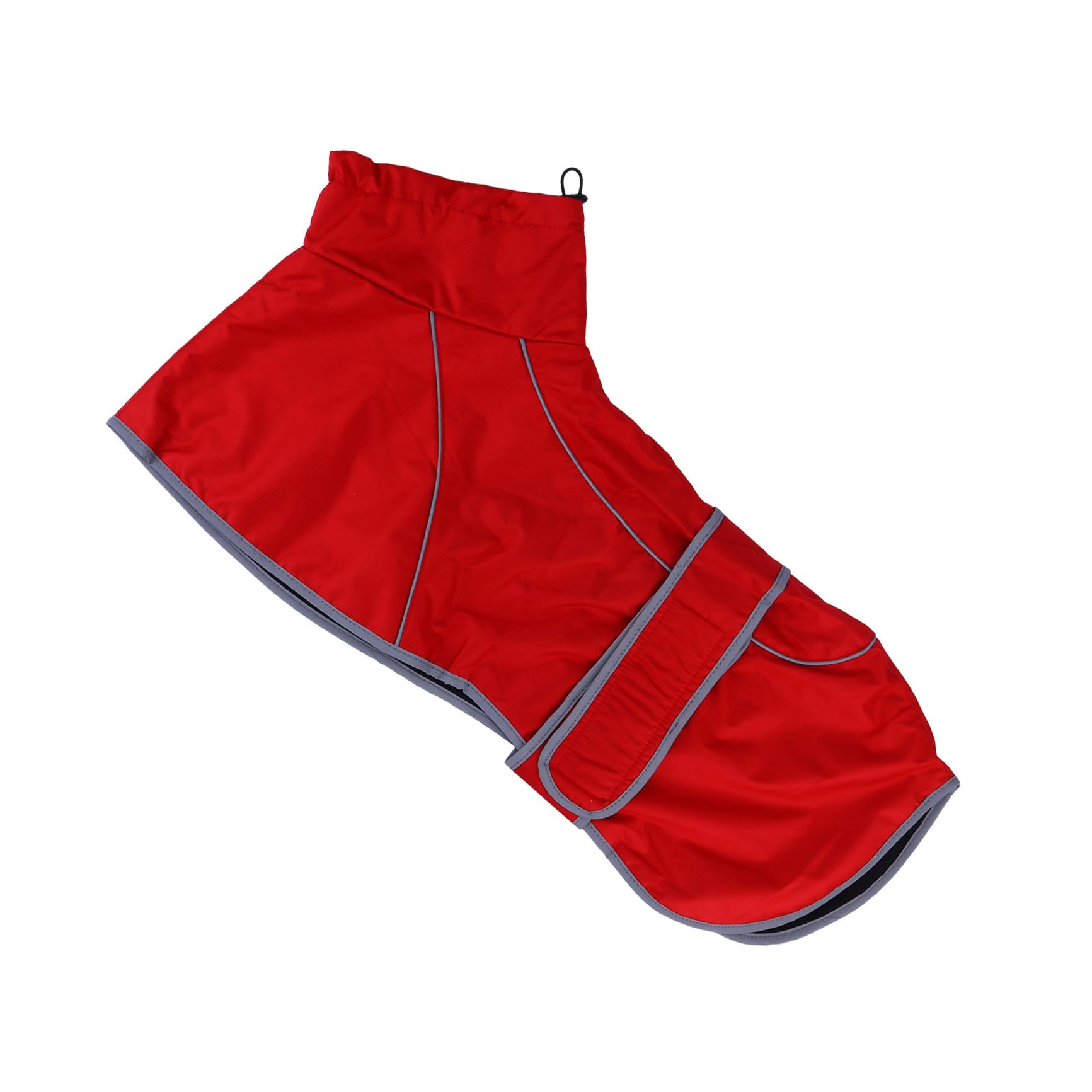 Manteau de pluie imperméable pour chien rouge 3XL vêtement d'extérieur grand chien