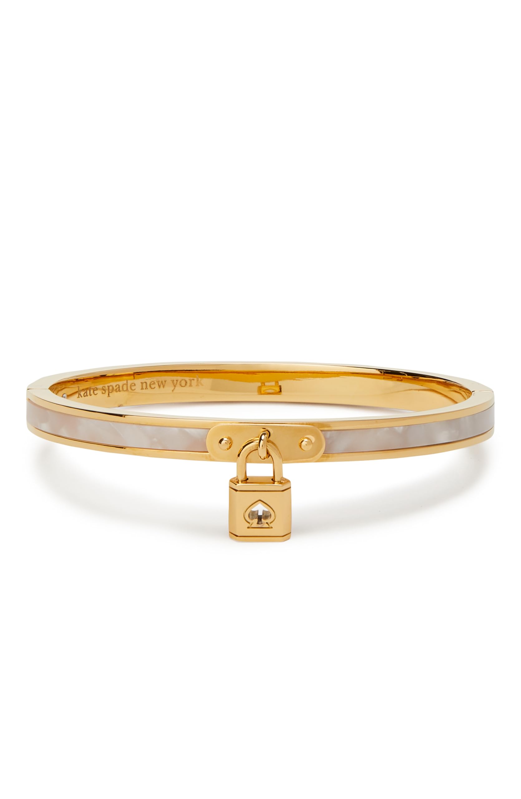 Kate Spade New York Lock and Spade charm bangles