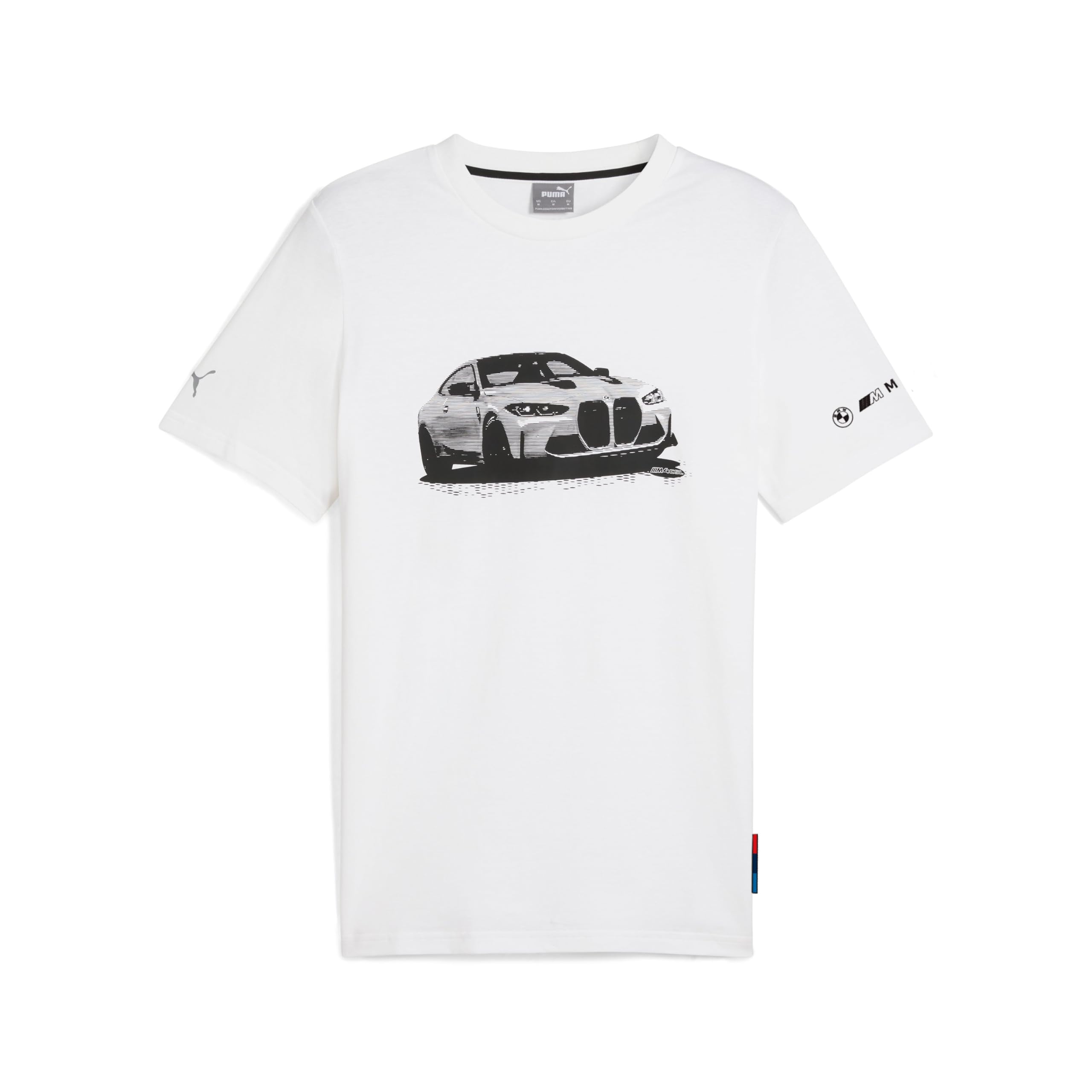 Bmw Unisex White Genuine M Motorsport Ess Graphic Mens Womens T Shirt Regular, M