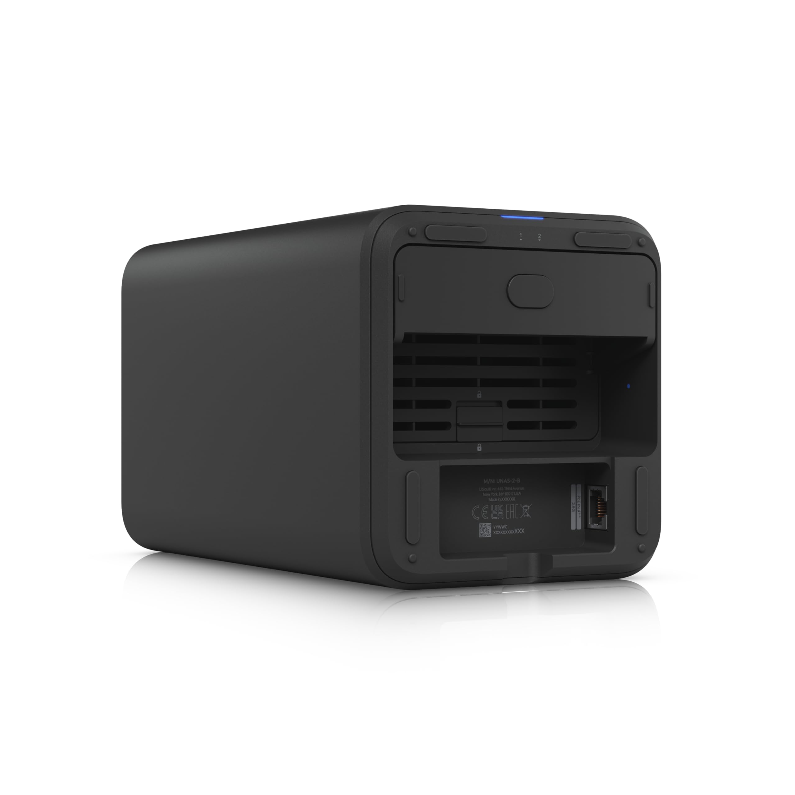 Ubiquiti UNAS 2 2-Bay NAS System schwarz