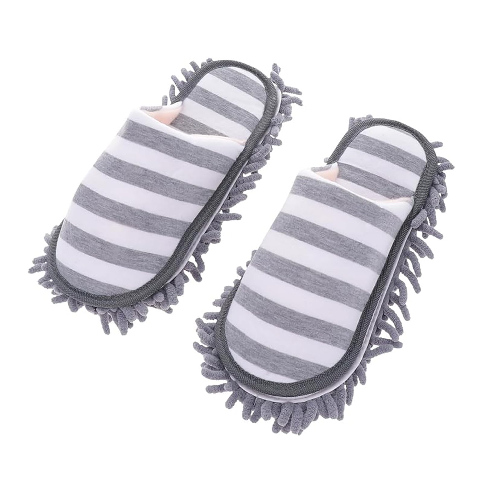 Pantofole Pulizia Pavimenti - In Microfibra Assorbente - Scarpette Per Lavare Camminando - Taglia 42 - Foto 7