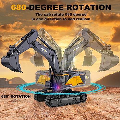 Bnam 008 Remote Control Excavator Toy 1/14 Scale Rc Excavator thumb #3