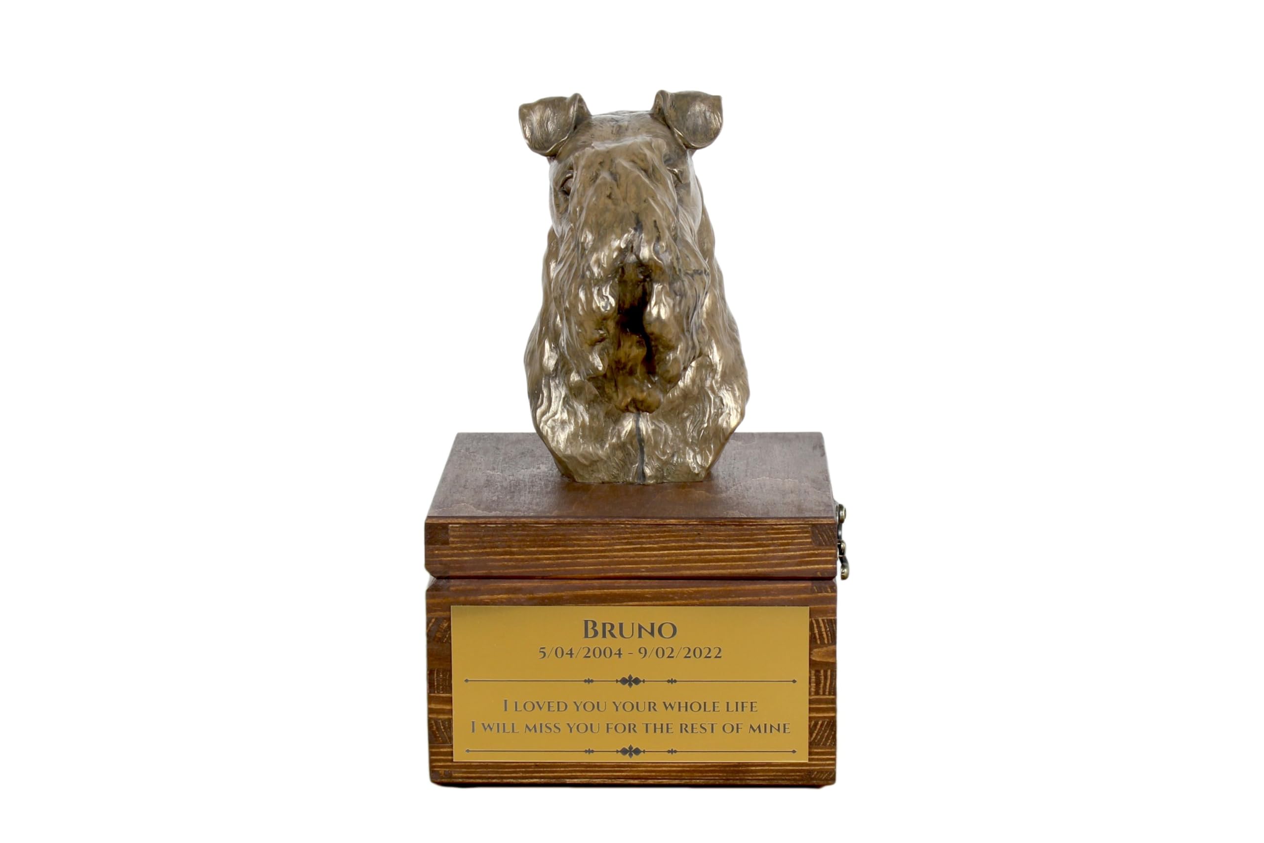 Urne commémorative personnalisée pour chien Art-Dog deuil serein