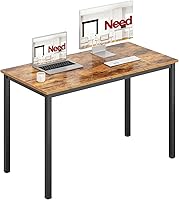 Vista 10 de Need Escritorio pequeño para computadora de 31-1/2 pulgadas, resistente y resistente, escritorio para espacios pequeños y compacto, mesa de estudio