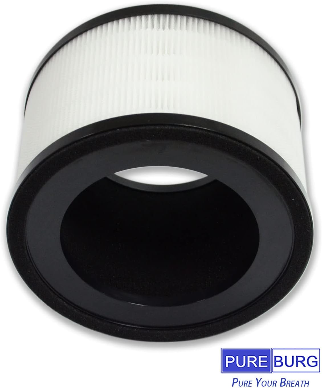 PUREBURG MAF-02 Replacement Filter Compatible with Miko IBUKI M Air Purifier,2-Pack H13 True HEPA 3-Stage Filtration Activated carbon Air Clean Dust VOCs Odor PM2.5 Smoke - Image 4