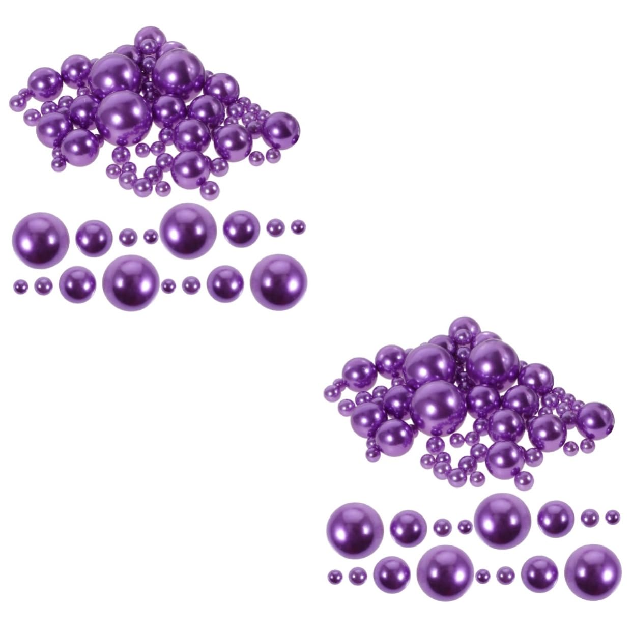Perlas flotantes evitan centros vacíos con PRETYZOOM perlas simuladas de relleno para jarrón