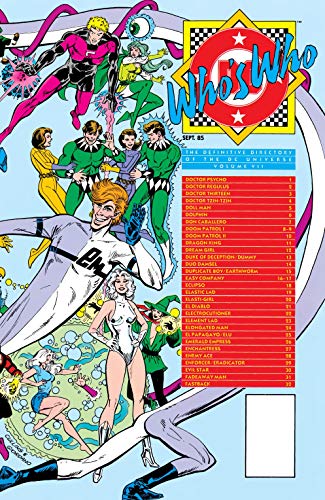 Cover of Who's Who: The Definitive Directory of the DC Universe (1985-1987) #7