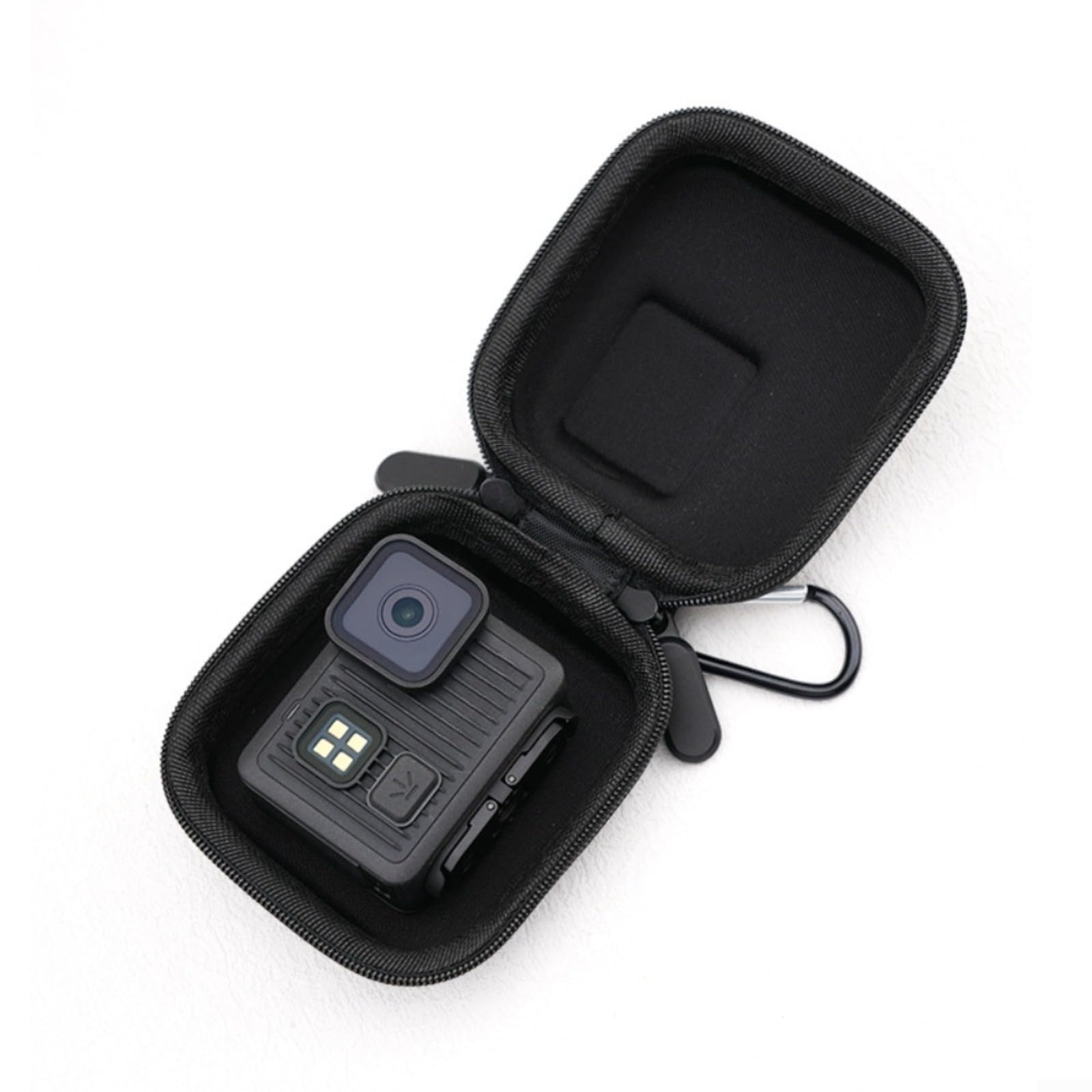 Bolsa de transporte LIT con juego de filtros CPL y ND (ND8/16/32), estuche rígido de poliuretano, almacenamiento compacto, 10 x 8 x 3,6 cm, para viajes y uso diario, color negro
